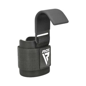Rdx W5 Weight Lifting Hook Straps Black 001