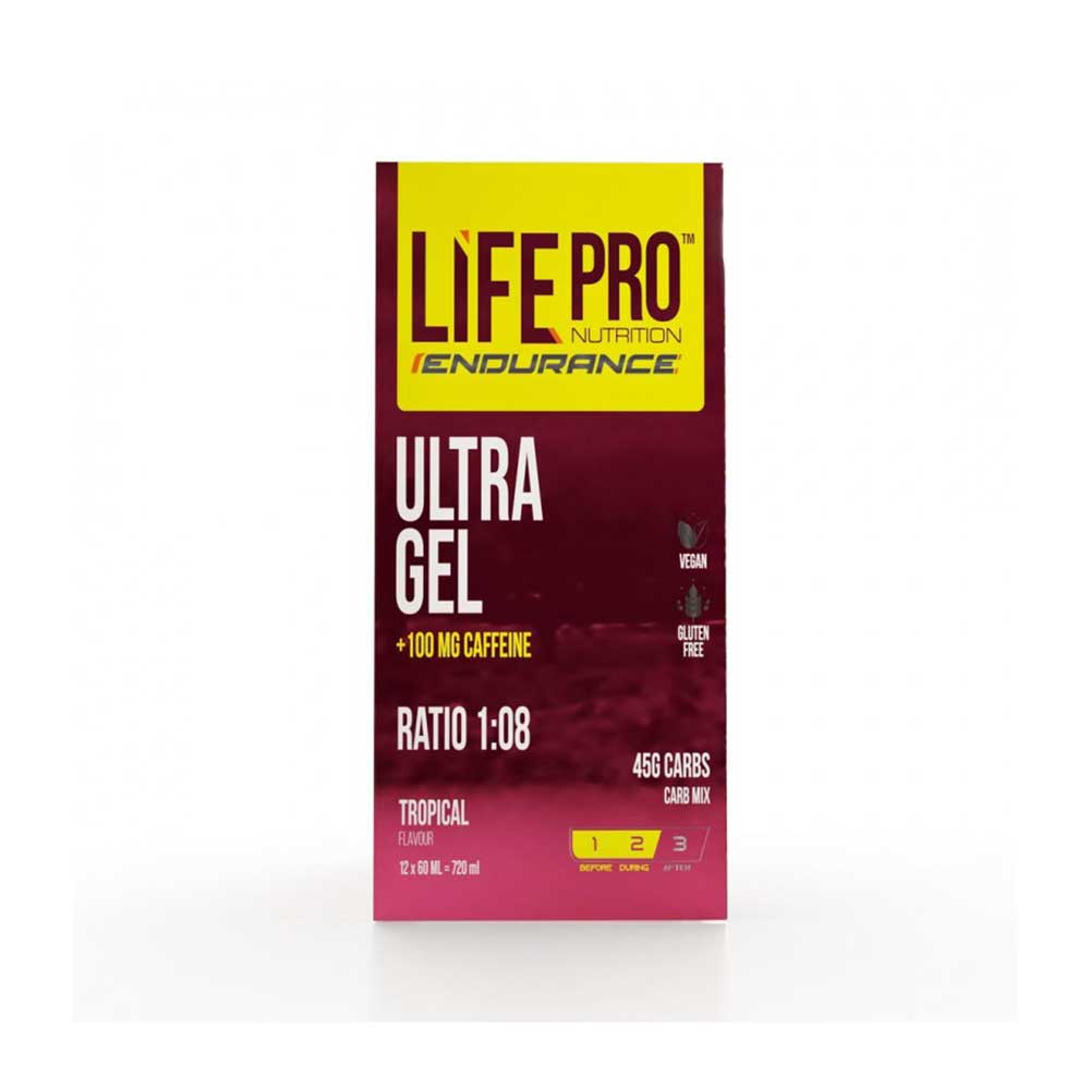 Life Pro Endurance Ultra Gel 108 Caffeine 12X60Ml